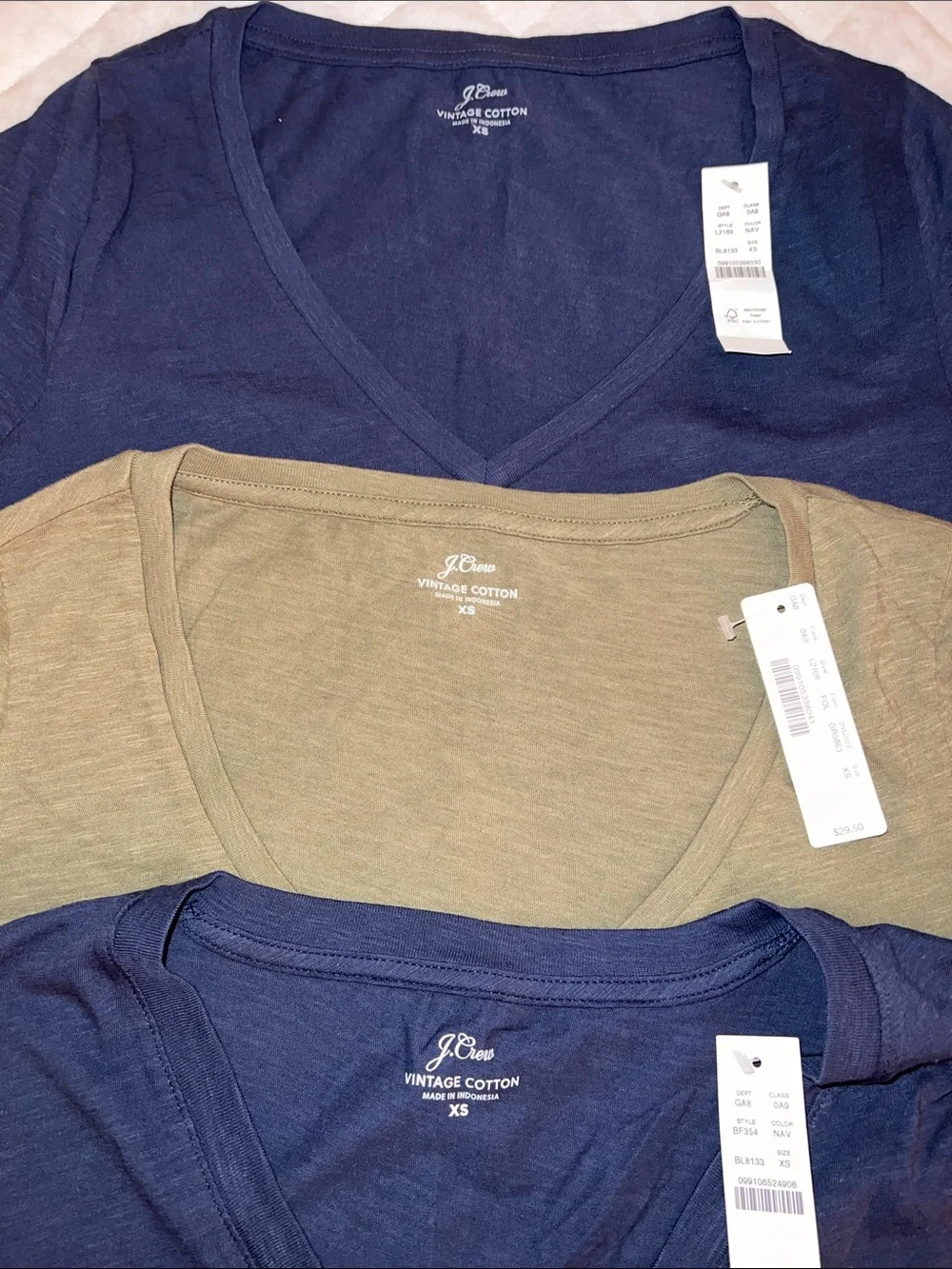 J. Crew soft crew